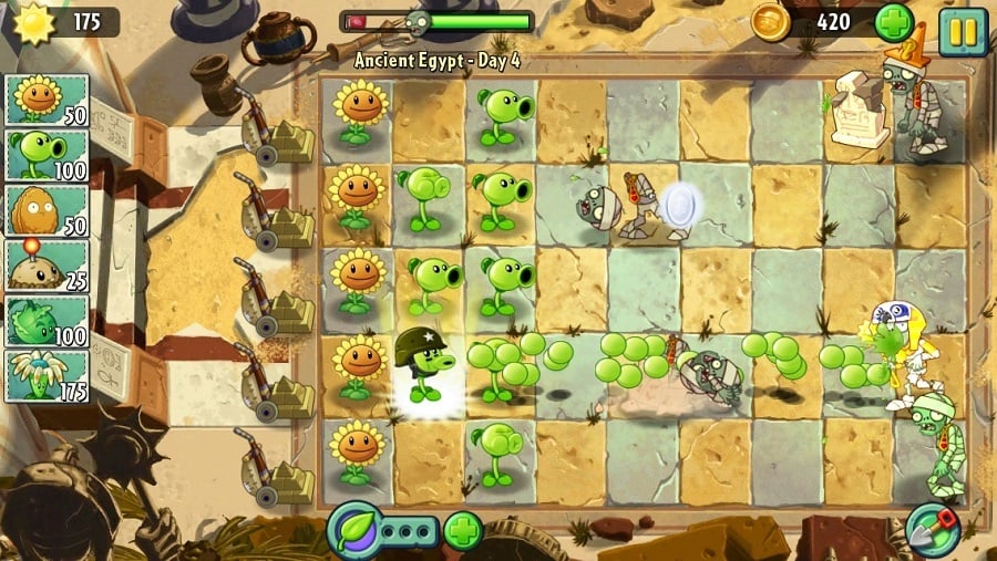 Game Offline Android Plants vs Zombies 2