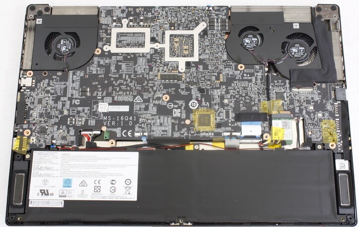 MSI GS65 Stealth 9SG Cooling System