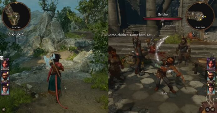 Fitur Split-Screen Baldur's Gate 3 PS5